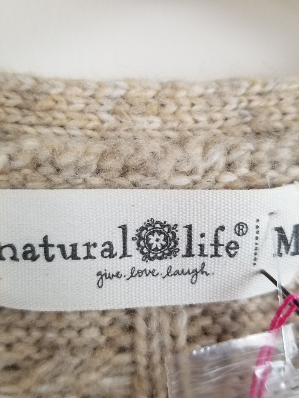 Natural Life Cardigan Sweater Size Medium NWT - Picture 5 of 7